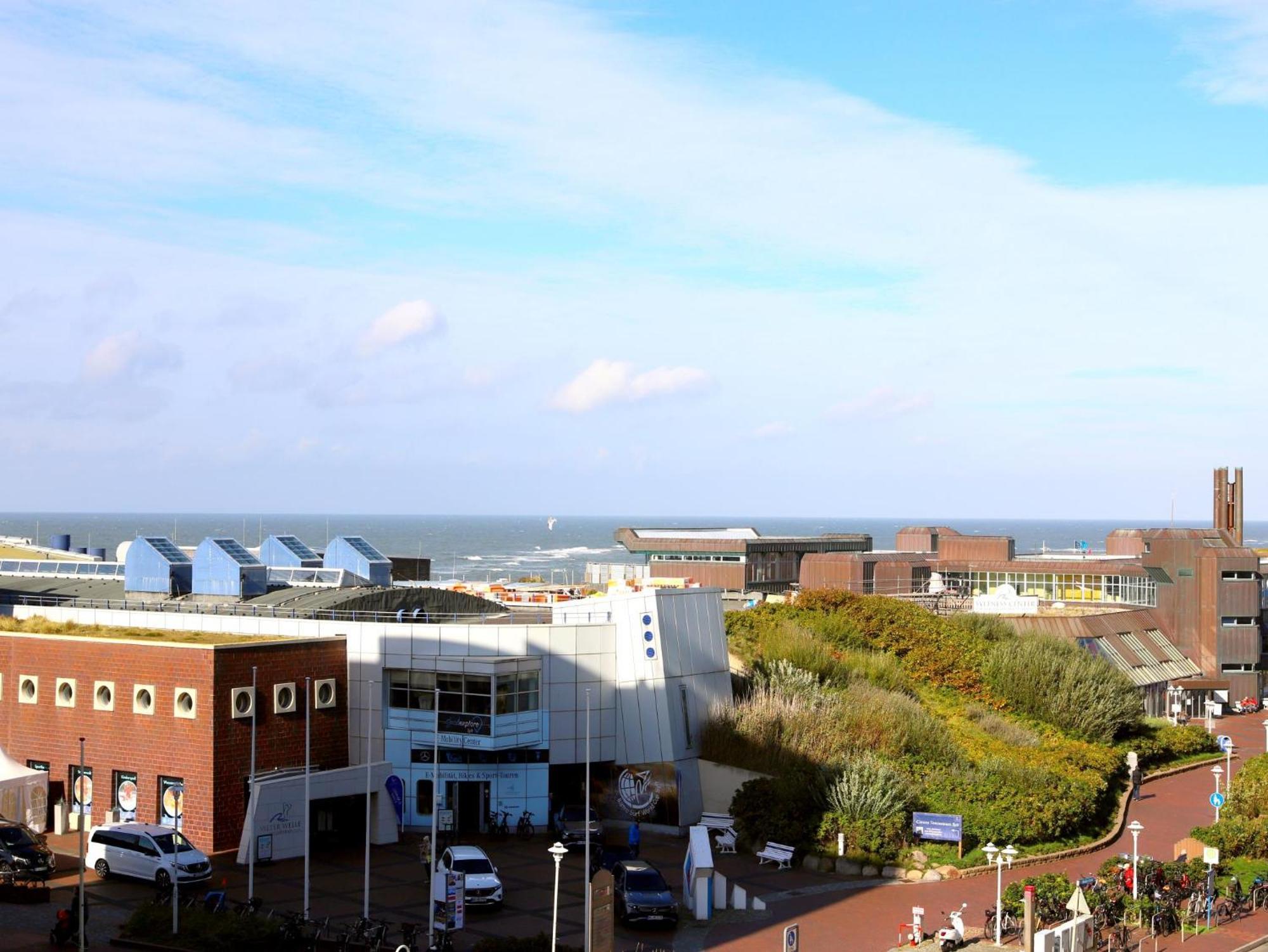 Strandnahe Ferienwohnung, Zentral Gelegen, Wlan Und Balkon, Andreas Dirks-Str. 1 Westerland Luaran gambar